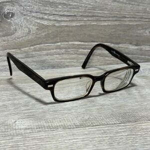Ono CLA2020 Rectangle Eyeglasses‎ Brown 49-17-145 Reading Glasses Frames